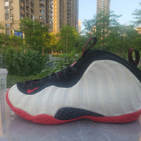High Top Sneakers, White Black Red Colorway, Lace Up Design, Casual Gift for Sneaker Fans