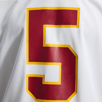 Washington Commanders Jayden Daniels White Game Super Bowl Era Jersey