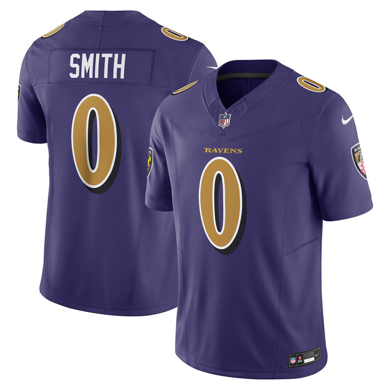 Baltimore Ravens Roquan Smith Purple Alternate 2 Limited Jersey