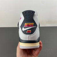 Retro Low Top Sneakers, White Black Pink Colorway, Lace Up Design, Casual Gift for Sneaker Fans