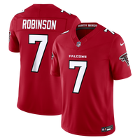 Atlanta Falcons Bijan Robinson Red Team Stitched Limited Jersey