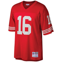 San Francisco 49ers Joe Montana Scarlet Big & Tall 1990 Retired Player Replica Jersey