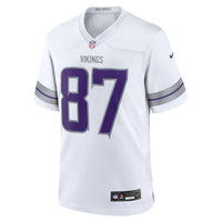 Minnesota Vikings T.J. Hockenson White Alternate Game Player Jersey
