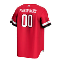 Rutgers Scarlet Knights NIL Pick-A-Player Lightweight Baseball Jersey - Scarlet