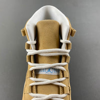 Low Top Sneakers, Lake Green White Yellow Colorway, Lace Up Design, Casual Gift for Sneaker Fans