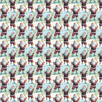 Tennis Christmas Wrapping Paper, Santa Tennis Wrapping Paper, Sports Holiday Gift Wrap, Tennis Player Wrapping Paper, Tennis Fan Gift Wrap