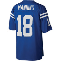 Indianapolis Colts Peyton Manning Royal Big & Tall 1998 Retired Player Replica Jersey