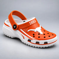 TEX 1883 - Burnt Orange Collegiate Clogs