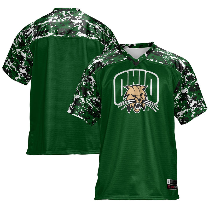 Ohio Bobcats Football Jersey - Green