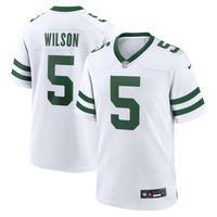 New York Jets Garrett Wilson Legacy White Game Jersey