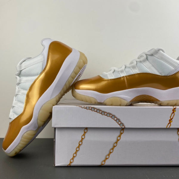 Low Top Sneakers, White Gold Colorway, Lace Up Design, Casual Gift for Sneaker Fans