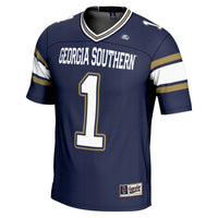 #1 Georgia Southern Eagles Endzone Football Jersey - Blue