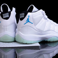 Low Top Sneakers, White Blue Colorway, Lace Up Design, Casual Gift for Sneaker Fans