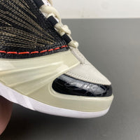 High Top Sneakers, Off White Black Colorway, Lace Up Design, Casual Gift for Sneaker Fans