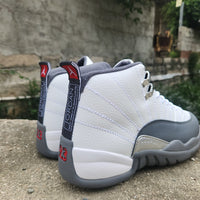 High Top Sneakers, White Gray Colorway, Lace Up Design, Casual Gift for Sneaker Fans