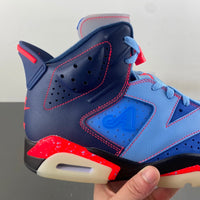 High Top Sneakers, Royal Blue Red Colorway, Lettering Design, Lace Up Design, Casual Gift for Sneaker Fans