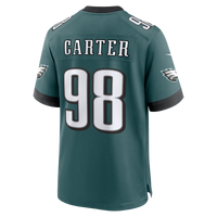 Philadelphia Eagles Jalen Carter Midnight Green Team Game Jersey