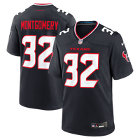 Houston Texans David Montgomery Navy Game Jersey