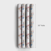 Scientist Christmas Gift Wrap, Mrs Claus Chemistry Wrapping Paper, STEM Science Holiday Paper, Adorable Chemistry Wrap, Festive Wrapping Paper