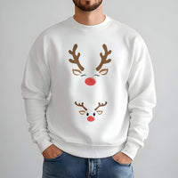 Mommy and Baby Holiday Shirt, Reindeer Pregnancy Announcement Sweatshirt, Expecting Mom Christmas Crewneck, Adorable Maternity Pullover