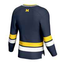 Michigan Wolverines Spirit Hockey Jersey - Navy