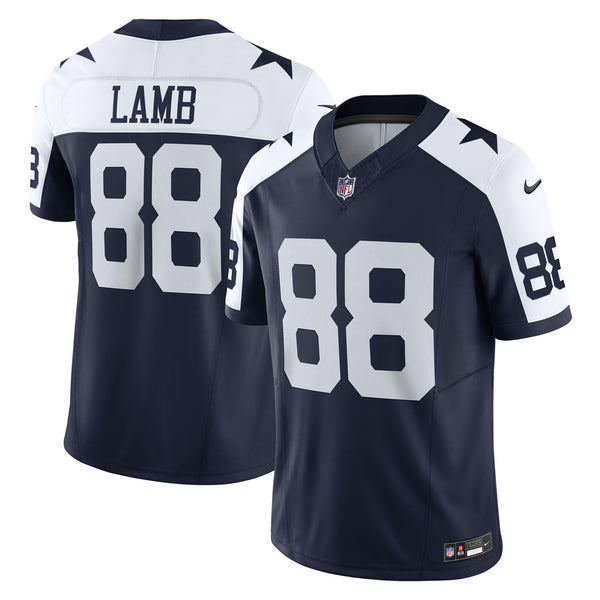 Dallas Cowboys CeeDee Lamb Navy Limited Jersey