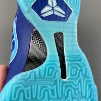 Low Top Sneakers, Blue Green Colorway, Lace Up Design, Casual Gift for Sneaker Fans