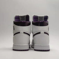 Sneakers, White Purple Colorway, Lace Up Design, Casual Gift for Sneaker Fans