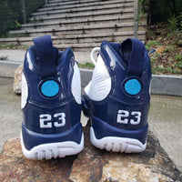 Sneakers, Blue White Colorway, Lace Up Design, Casual Gift for Sneaker Fans
