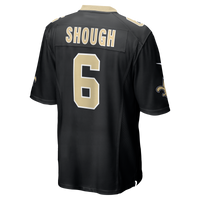 New Orleans Saints Tyler Shough Black Game Jersey