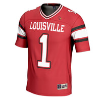 #1 Louisville Cardinals Football Jersey - Cardinal