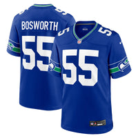 Seattle Seahawks Brian Bosworth Royal Retired Player Alternate Game Jersey