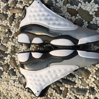 Sneakers, White Black Colorway, Lace Up Design, Casual Gift for Sneaker Fans