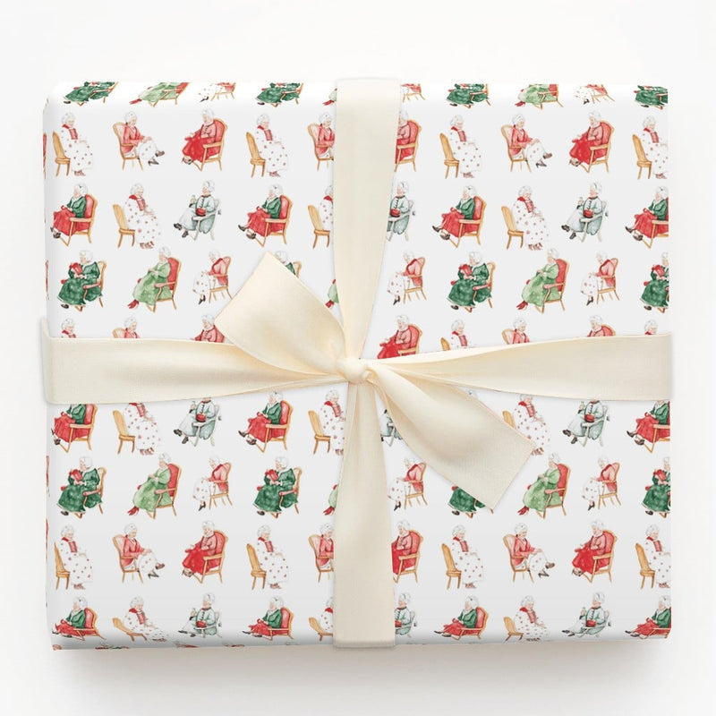 Royal Family Holiday Gift Wrap, Queen Christmas Wrapping Paper, Humorous Queen Wrapping Paper, British Festive Present Wrap, Holiday Paper Roll
