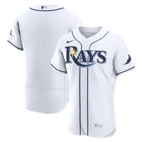 Tampa Bay Rays White Home Authentic Jersey