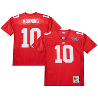 New York Giants 2004 Eli Manning Red Authentic Throwback Retired Player Jersey
