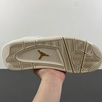 Low Top Sneakers, White Gold Colorway, Metallic Finish, Lace Up Design, Casual Gift for Sneaker Fans