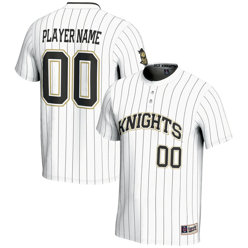 UCF Knights NIL Pick-A-Player Lightweight Softball Jersey - White