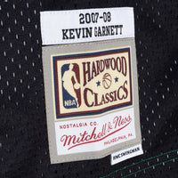 Boston Celtics Kevin Garnett 2007 Split Swingman Jersey - Black/Green