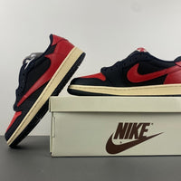 Low Top Sneakers, Black Red Colorway, Reverse Hook Design, Lace Up Design, Casual Gift for Sneaker Fans