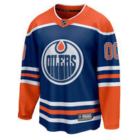 Edmonton Oilers Royal Home Breakaway Custom Jersey