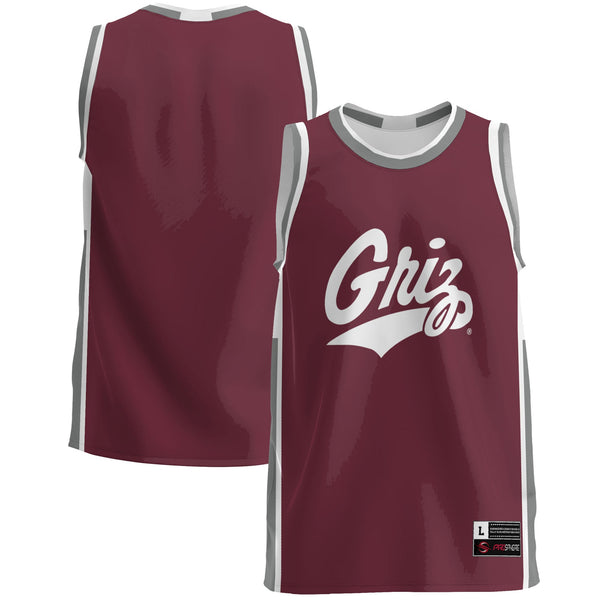 Montana Grizzlies Lightweight Basketball Jersey - Maroon