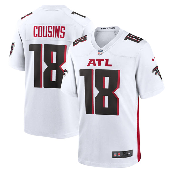 Atlanta Falcons Kirk Cousins White Game Player Jersey