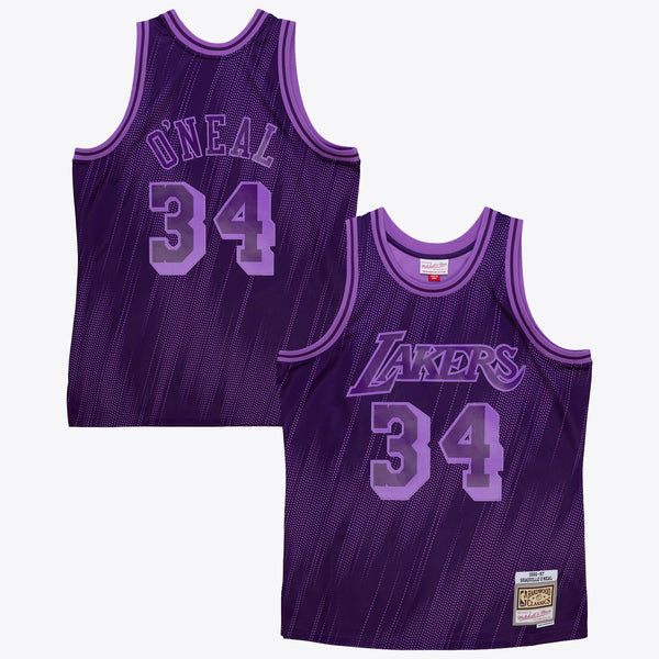 Los Angeles Lakers Shaquille O'Neal 1996 Monochrome Swingman Jersey - Purple