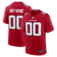 Atlanta Falcons Red Custom Game Jersey