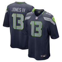 Seattle Seahawks Ernest Jones IV College Navy Game Jersey