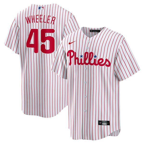Philadelphia Phillies Zack Wheeler White Home Replica Jersey