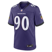 Baltimore Ravens Aeneas Peebles Purple Team Game Jersey