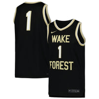 Black Wake Forest Demon Deacons Replica Basketball Jersey