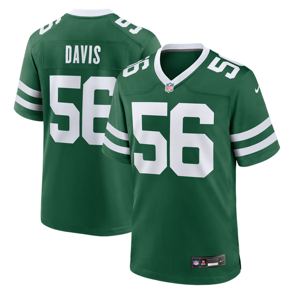 New York Jets Demario Davis Legacy Green Team Game Jersey